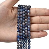 Natural Blue Aventurine Beads Strands G-Z119-A38-01-2