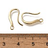 Brass Earring Hooks KK-H502-17G-3