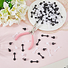 300Pcs 2 Colors Plastic Anti-theft Buckles FIND-CY0001-55A-4