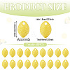 50Pcs Opaque Acrylic Beads SACR-TADJ0001-01A-3