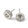Brass Micro Pave Clear Cubic Zirconia Peg Bails LS-KK-C107-12P-2