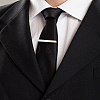 4Pcs 4 Colors Brass Collar Tie Clips for Men AJEW-LP0010-94-3