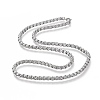 304 Stainless Steel Box Chain Necklaces NJEW-I238-02P-1