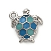Alloy Enamel Pendants FIND-A051-05B-P-1