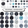 768Pcs 24 Style Glass Beads DIY-PH0010-71-2