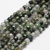 Natural Moss Agate Beads Strands G-D840-25-4mm-1