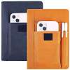 2Pcs 2 Color PU Leather Book Cover AJEW-CP0008-70A-1