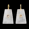 Natural Quartz Crystal Pendants G-F837-03A-1