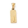 304 Stainless Steel Pendants STAS-Z120-03I-G-1