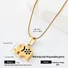 304 Stainless Steel Pendant Necklaces for Women QS1724-4-1