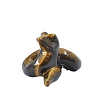 Natural Tiger Eye Snake Display Decorations PW-WG90085-01-3