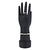 Plastic Female Mannequin Left Hand Wedding Gloves Display Holder ODIS-WH0027-060-1