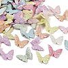 UV Plating Opaque Acrylic Beads MACR-L007-02C-1