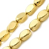 Electroplate Glass Beads Strands EGLA-F166-02A-2