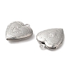 Non-Tarnish 316 Surgical Stainless Steel Locket Pendants STAS-C077-01P-2