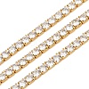 925 Sterling Silver Clear Cubic Zirconia Chains STER-C016-02B-G02-1