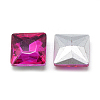 Pointed Back Glass Rhinestone Cabochons RGLA-T027-8x8mm-10-2