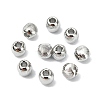 SHEGRACE Brass Textured Round Beads XGRPCU874-297P-2