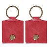 PU Imitation Leather Keychains KEYC-WH0003-08AB-1