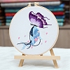 DIY Butterfly & Whale Embroidery Starter Kits PW-WG44343-03-1