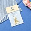 SHEGRACE Brass Star Beads XGRPCU754-299G-6