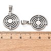 304 Stainless Steel Pendants SA-CBA8B85-01P-2