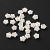 26Pcs 26 Styles Natural White Shell Flower Beads BSHE-WH0020-01-1