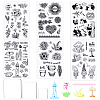 Globleland PVC Plastic Stamps DIY-GL0001-37-1