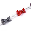 Handmade Lampwork Beads Strands LAMP-N028-16-1