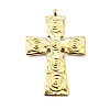 304 Stainless Steel Pendants STAS-R164-02G-1