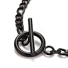 Ion Plating(IP)  304 Stainless Steel Chain Necklaces NJEW-A002-06EB-3