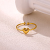 304 Stainless Steel Cuff Open Rings WGD4123-03-1