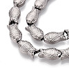 Electroplate Glass Beads Strands EGLA-T025-03H-3