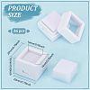 Square Plastic Loose Diamond Storage Boxes LS-CON-WH0095-49A-2