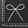 Alloy & Glass Bowknot Chandelier Component Links PALLOY-D360-01J-3