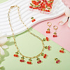 36Pcs 2 Colors Glass Pendants GLAA-TA0003-89-7