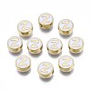 Alloy Enamel Beads ENAM-N052-006-01Z-RS-1