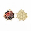 Rack Plating Halloween Alloy Enamel Pendants FIND-G054-16LG-01-1