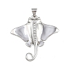 Brass Micro Pave Cubic Zirconia Pendants KK-A269-06P-1
