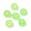 Transparent Acrylic European Beads MACR-K365-02B-04-1
