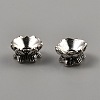 Tibetan Style Alloy Bead Caps FIND-WH0291-09B-AS-1