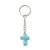 Gemstone Cross Keychain KEYC-JKC01159-4