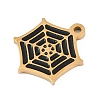 Halloween 304 Stainless Steel Enamel Pendants FIND-I068-01G-02-2