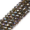 Electroplate Glass Beads Strands LS-EGLA-A034-T8mm-B19-1