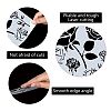 Gorgecraft 2Pcs 2 Styles Plastic Drawing Painting Stencils Templates DIY-GF0006-01B-3