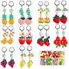 Fruit Theme DIY Resin Dangle Earring Making Kits DIY-SC0027-69-1