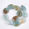 Natural Flower Amazonite Beads Strands X-G-S354-01-2