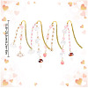Alloy Hook Bookmarks AJEW-FI00003-2