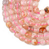 Natural Cherry Blossom Agate Beads Strands G-D103-C02-4