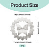 201 Stainless Steel Connector Charms/Links STAS-TA0005-94-4